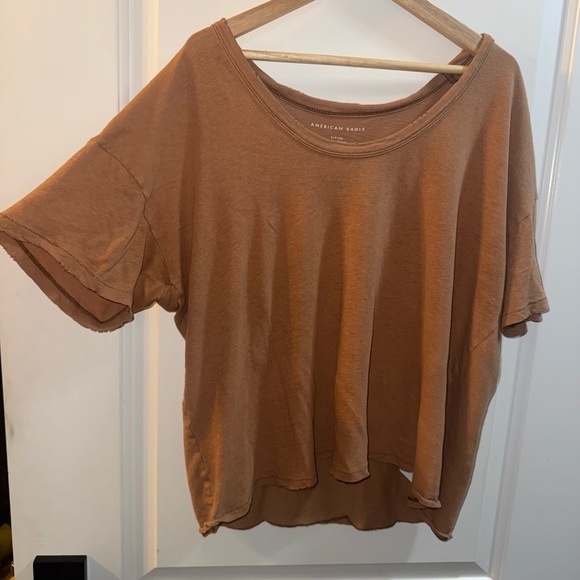 American Eagle Outfitters Tops - American Eagle Outfitters Women's Tan Top